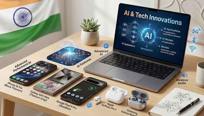 Collection of latest smartphones, earbuds, laptop and AI technology gadgets reviewed at TeckJB Com India